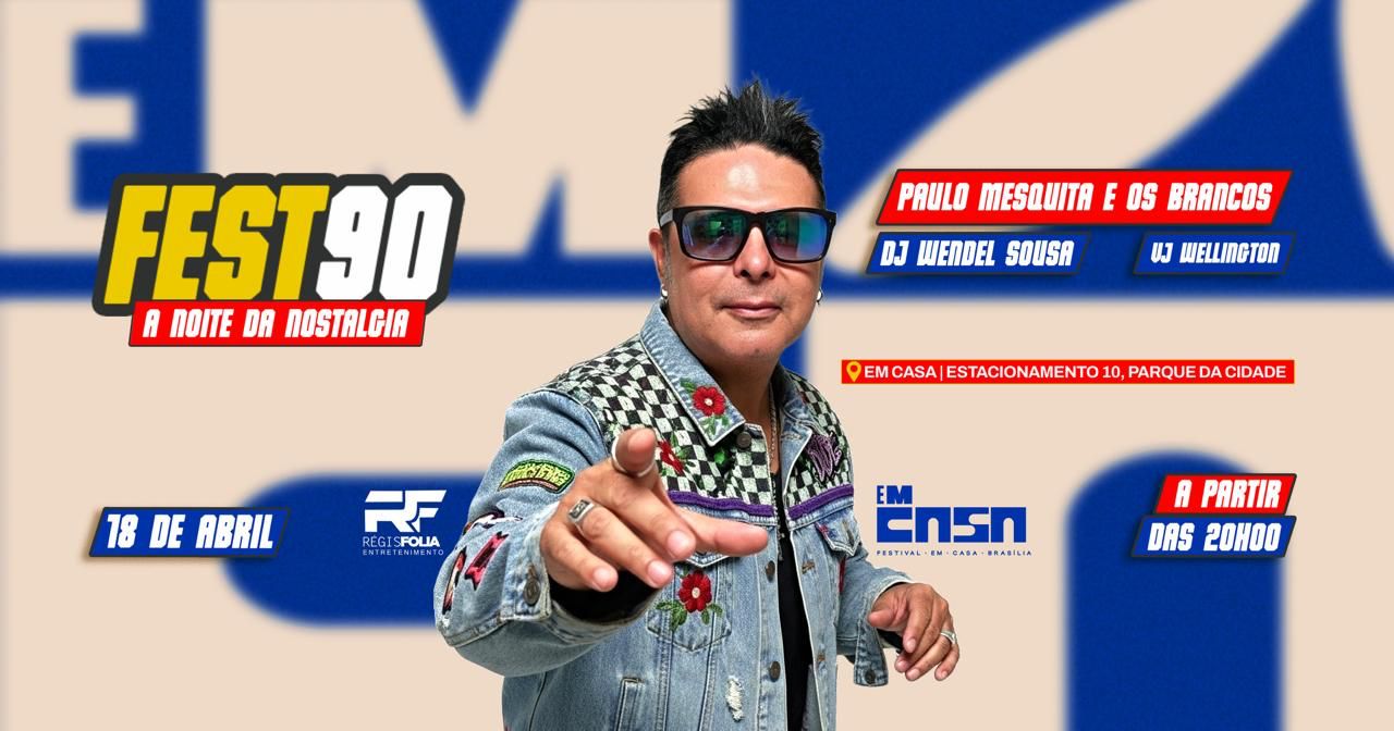 Flyer Secundário de FEST90